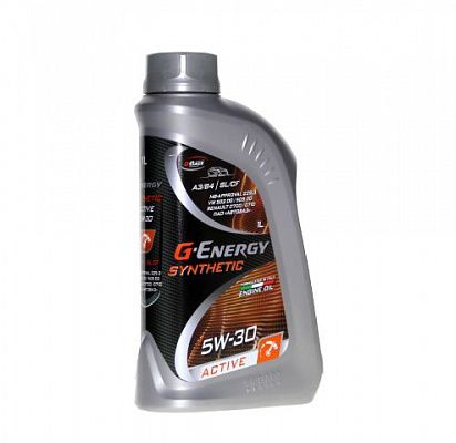 Масло мотор. G-ENERGY SYNTHETIC ACTIVE 5/30 1л синтетика