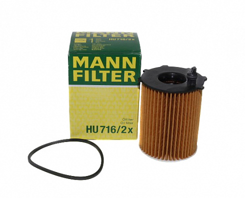 Фильтр масляный (элемент) MANN HU716/2X