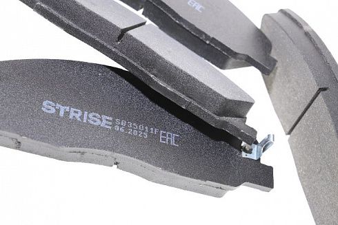 Колодки Газель NEXT тормозные передние STRISE SB35011F