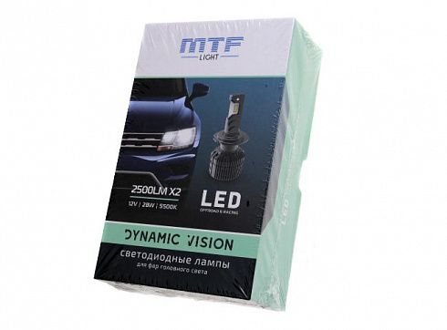 Лампы светодиодные MTF DYNAMIC VISION H-4 (H19) 28W 5500LM