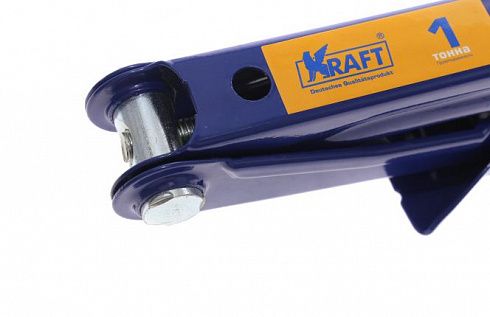 Домкрат ромб KRAFT 1000кг KT800070 с трещеточной рукояткой