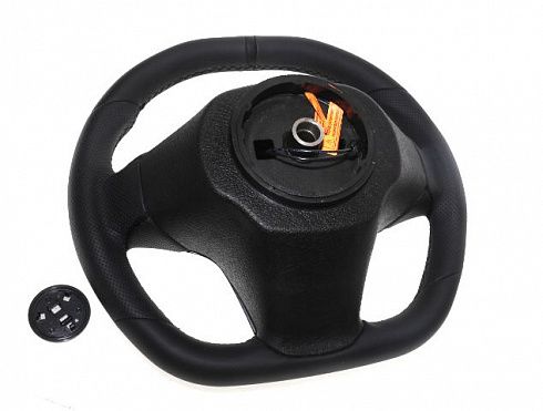 Руль 2123 "TRAVEL SPORT" черная строчка