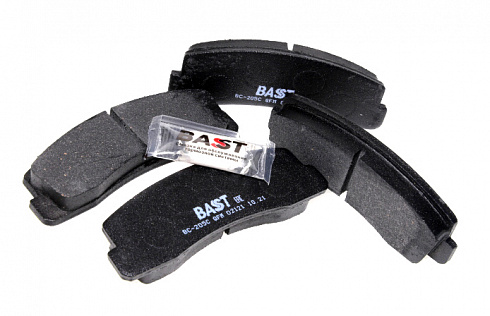 Колодки 2121 тормозные передние BAST BC-205C