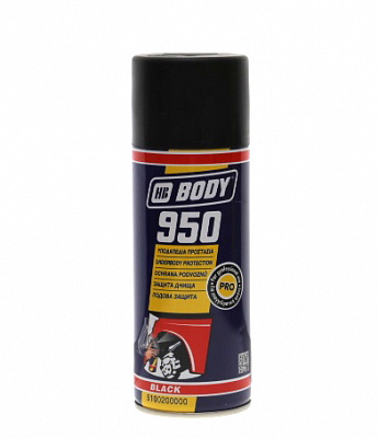 Антигравий BODY 950 чёрный 400мл спрей