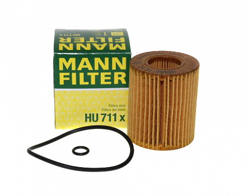 Фильтр масляный (элемент) MANN HU711X