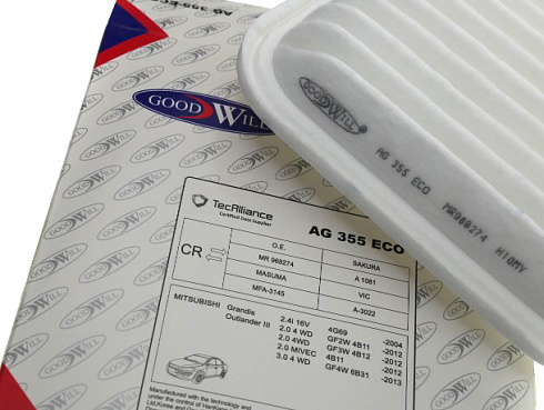 Фильтр воздушный Good Will AG355ECO