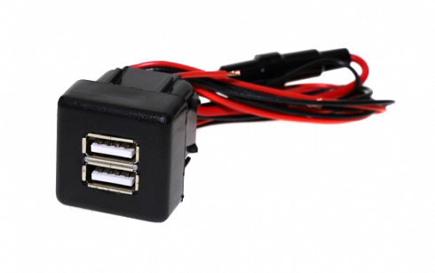 Устройство зарядное встраив.2110 (2 USB-гнезда)