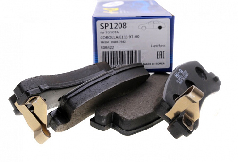 Колодки тормозные HI-Q SP1208