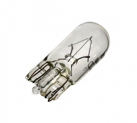 Лампа 12V W5W без цоколя BOSCH 1987302206