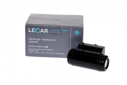 Цилиндр тормоза Веста задний LECAR 018013202