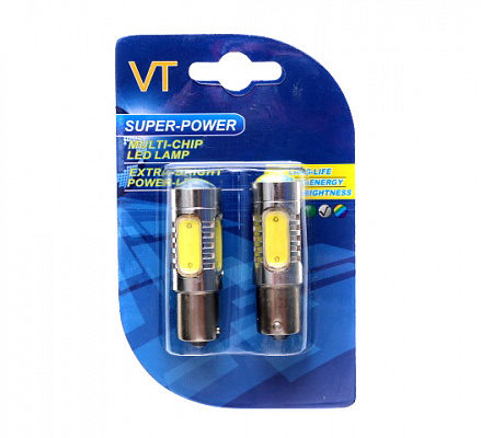 Диод 12V 21W белый с линзой 360 градусов (2шт.) VT