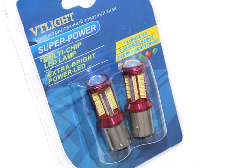 Диод 12V 21W 2-х контакт.белый (78SMD диодов) (2шт.) VT