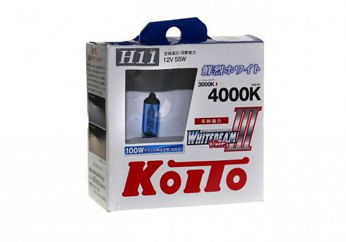 Лампы Н-11 12V  55W KOITO P0750W