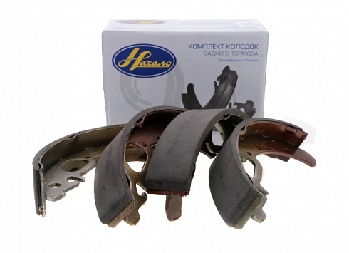 Колодки 1118,2170 тормозные задние с АБС НАЧАЛО