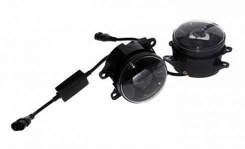 Противотуманки Веста, XRAY, 2190 FL, 21214 ZMB WD174 черный корпус