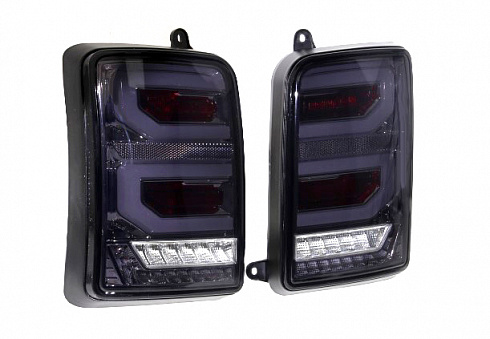 Фонарь задний 21213 (2шт) диодный AUTO PART RANGE ROVER Style серый