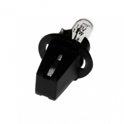 Лампа 12V W1,2W щитка приборов с патроном 1118,2170 VDO