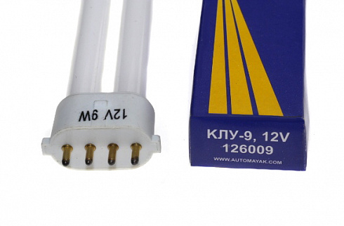 Лампа 12V салона 3302,2705 КЛУ-9 неоновая