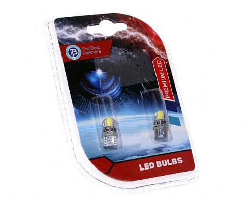 Диод габаритов 2110 белый 2SMD силикон (2шт.) TBP