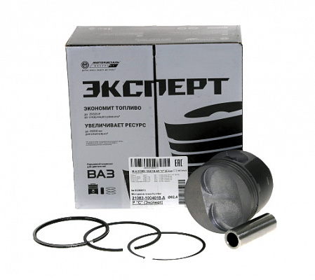 Поршни 21083 82,4 "C" Кострома с пальц. и кольц,"Эксперт"