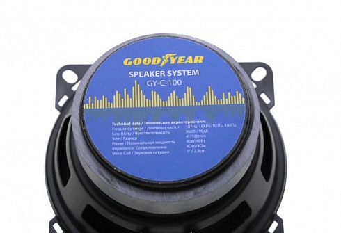 Динамики GOOD YEAR Широкополосные (диаметр 10 см) GY-C-100