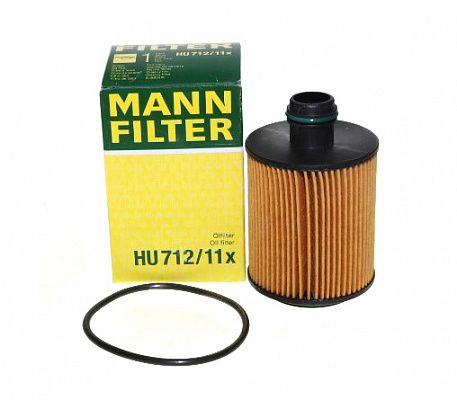 Фильтр масляный (элемент) MANN HU712/11X