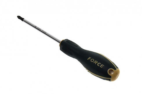 Отвёртка крестовая FORCE 7122 PZ2 215мм усиленная