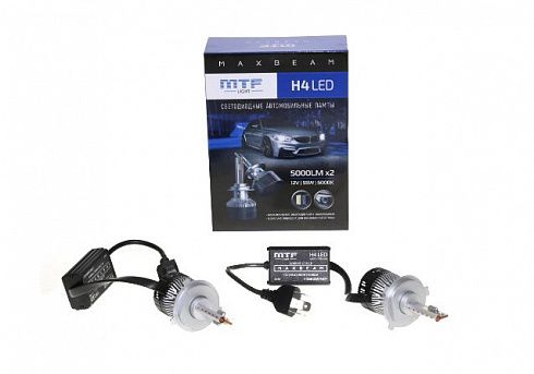Лампы светодиодные MTF LIGHT MaxBeam H-4 12V 55W 5000LM 6000K