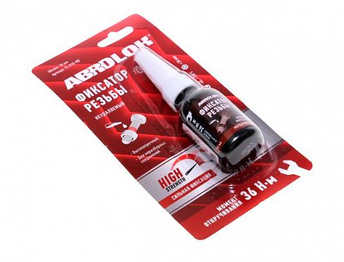 Фиксатор ABROLOK TL-010-RD резьбы неудаляемый 10мл.