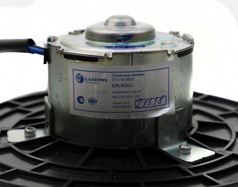 Мотор отопителя 2112,2170 LUZAR LFH01211 с проводом
