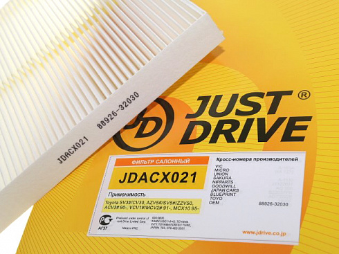 Фильтр салона JUST DRIVE JDACX021