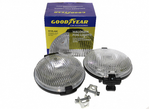 Противотуманки 2101-2121 круглые GOOD YEAR GY019009 белые