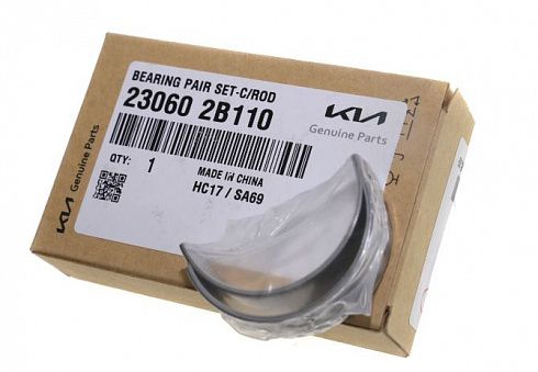 Вкладыши коленвала HYUNDAI 230602B110