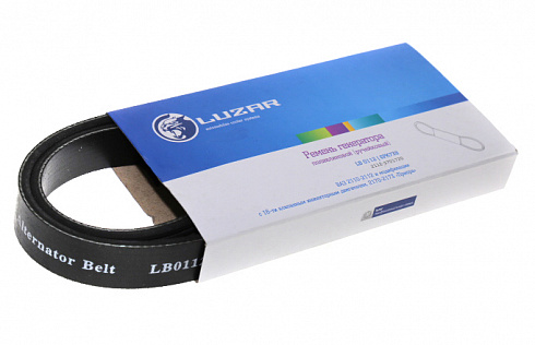 Ремень генератора 2110-12 LUZAR 6PK738  LB0112