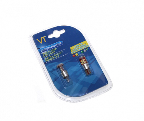 Диод габаритов 2110 белый 27SMD (2шт) VT