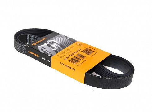 Ремень привода агрегатов Веста, XRAY 6PK1039 с кондиционером CONTINENTAL