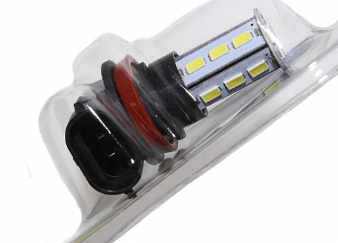 Диод 12V H11 (18SMDдиодов) белый