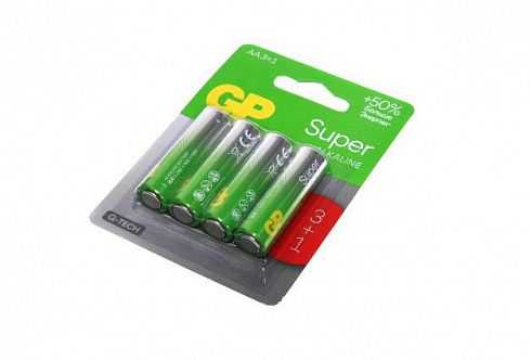 Батарейка GP SUPER ALKALINE AA LR6  (4шт)