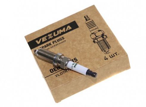 Свечи Ларгус FL 8-ми клапан. ДВС 11182  VEZUMA VLD7RTA-11
