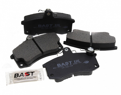 Колодки 2110 тормозные передние BAST