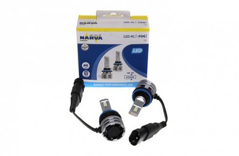 Лампы светодиодные NARVA PERFORMANCE H-8/H11/H16 FOG 24W 6500K