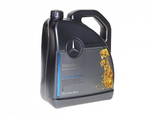 Масло мотор. MERCEDES 5/40 5л A0009898301AAA4