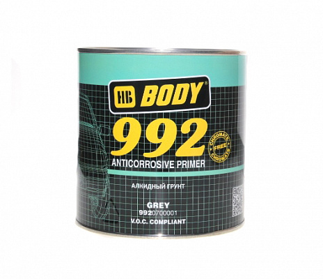 Грунт BODY 992 серый 1 л
