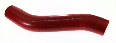 Патрубок интеркуллера 3302 Cummins ISF 2,8L нагнетательный (красный)