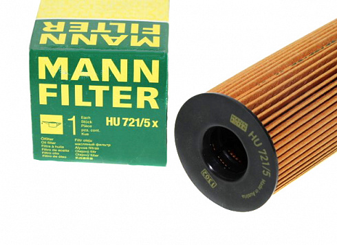 Фильтр масляный (элемент) MANN HU7215X